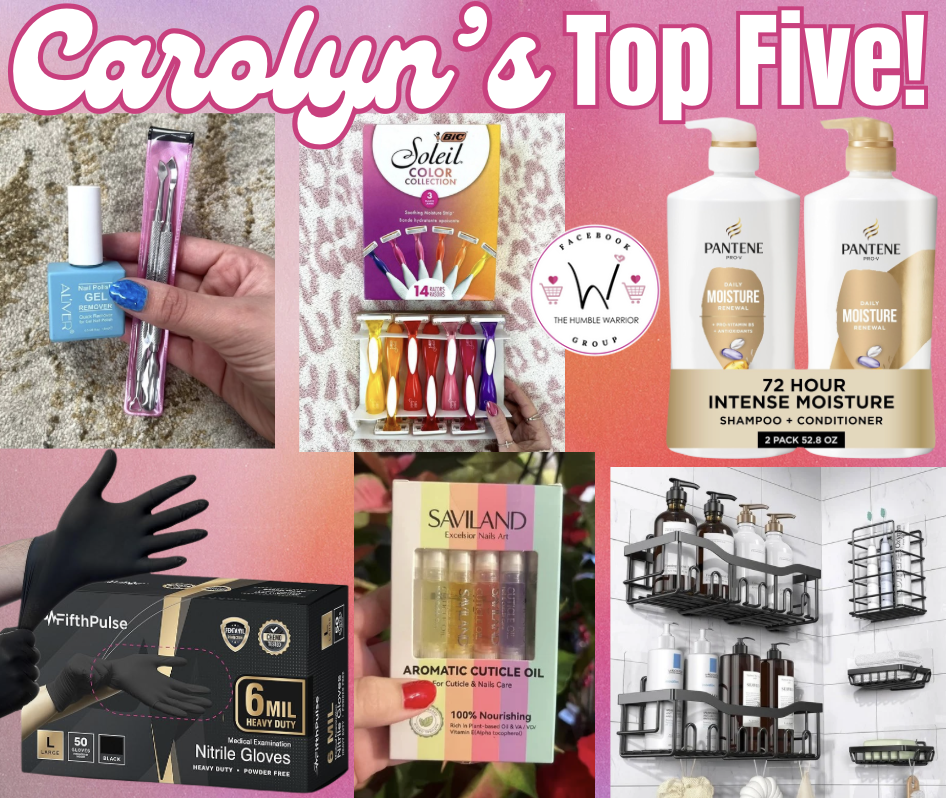 Carolyn’s Top Five!